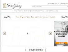 Tablet Screenshot of decogallery.com.ar